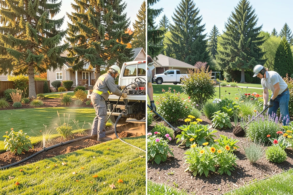 Lawn Grading & Leveling in University Place, Pierce County, WA - Survey the lawn for high spots, dips, and drainage flow