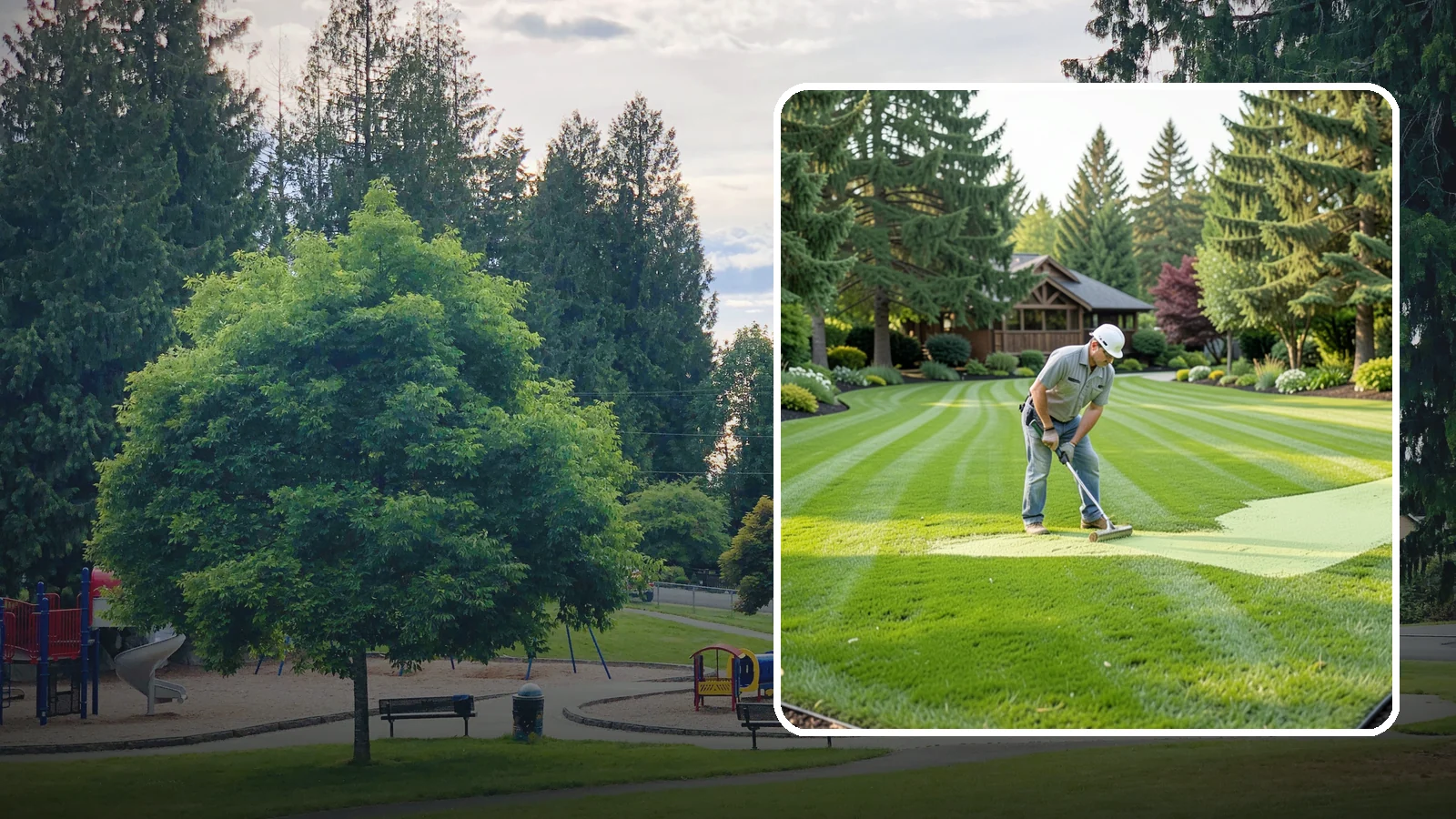 Lawn Lime Treatment in Bonney Lake, Pierce County, WA - Lime treatment that corrects acidic Northwest soil so your lawn thrives and moss retreats.
