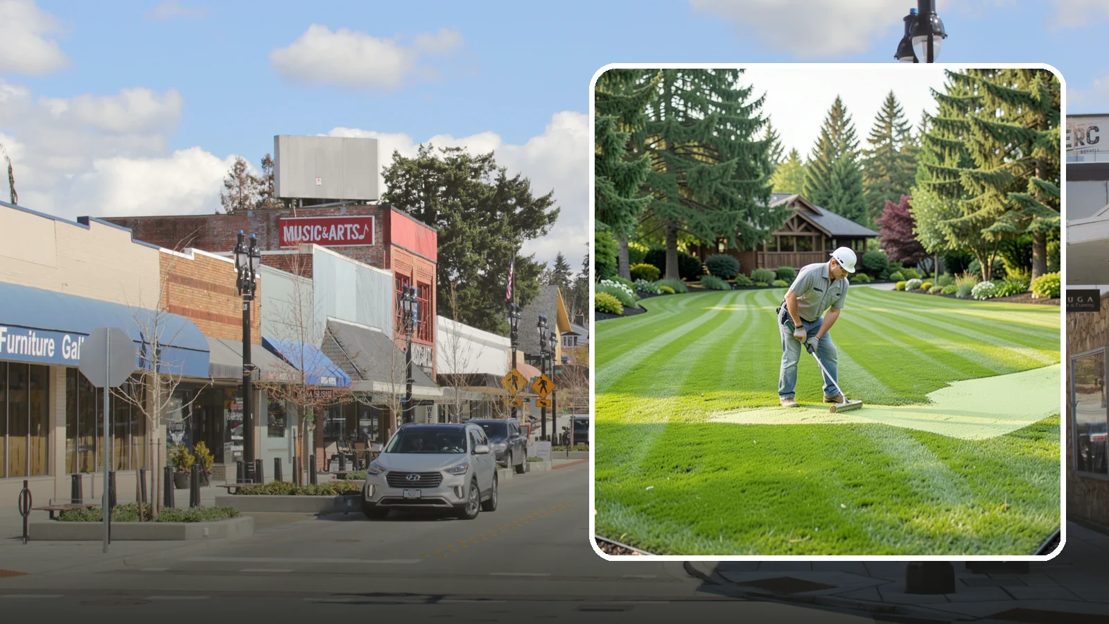 Lawn Lime Treatment in Bothell, King County, WA - Lime treatment that corrects acidic Northwest soil so your lawn thrives and moss retreats.