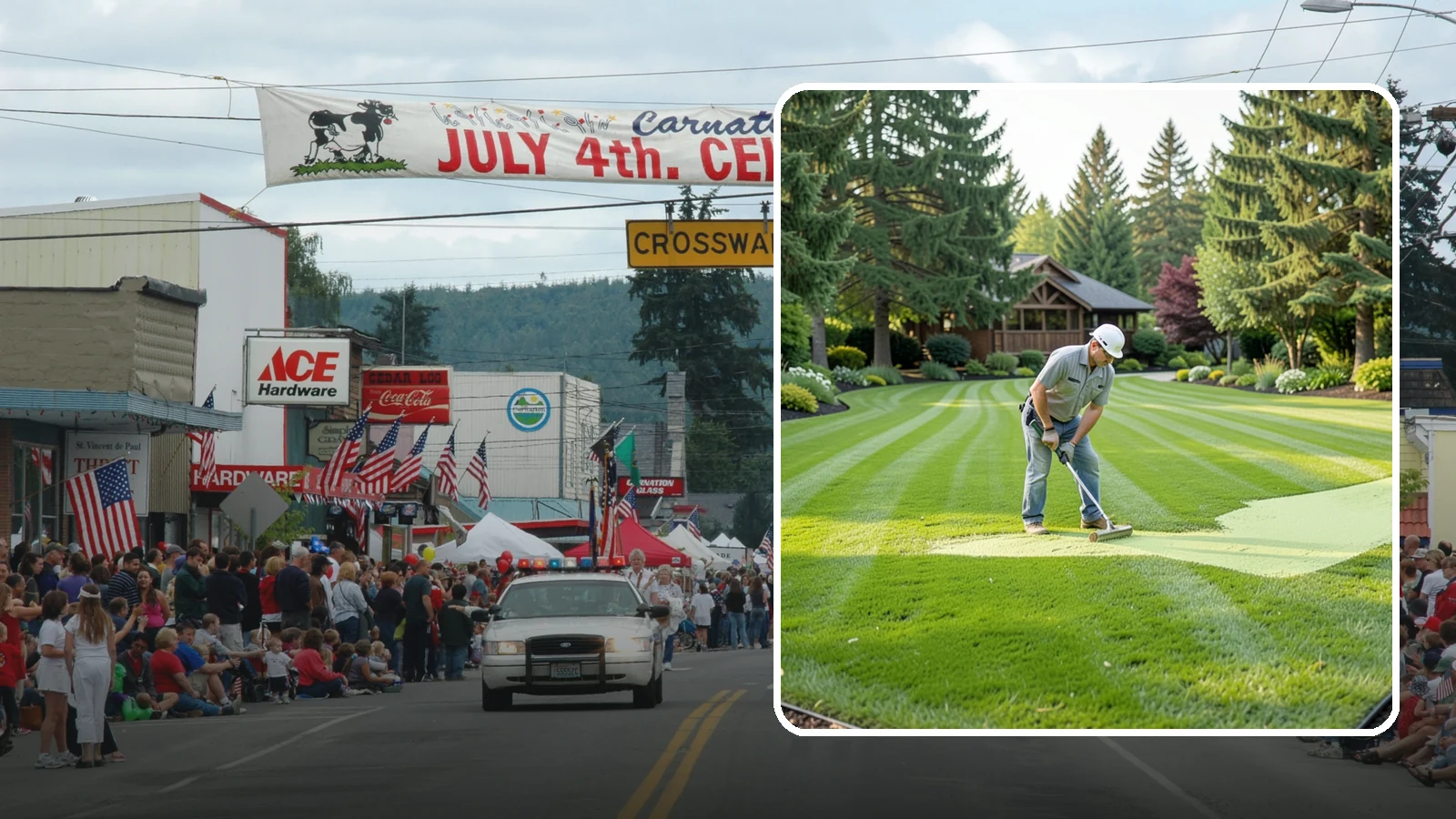 Lawn Lime Treatment in Carnation, King County, WA - Lime treatment that corrects acidic Northwest soil so your lawn thrives and moss retreats.
