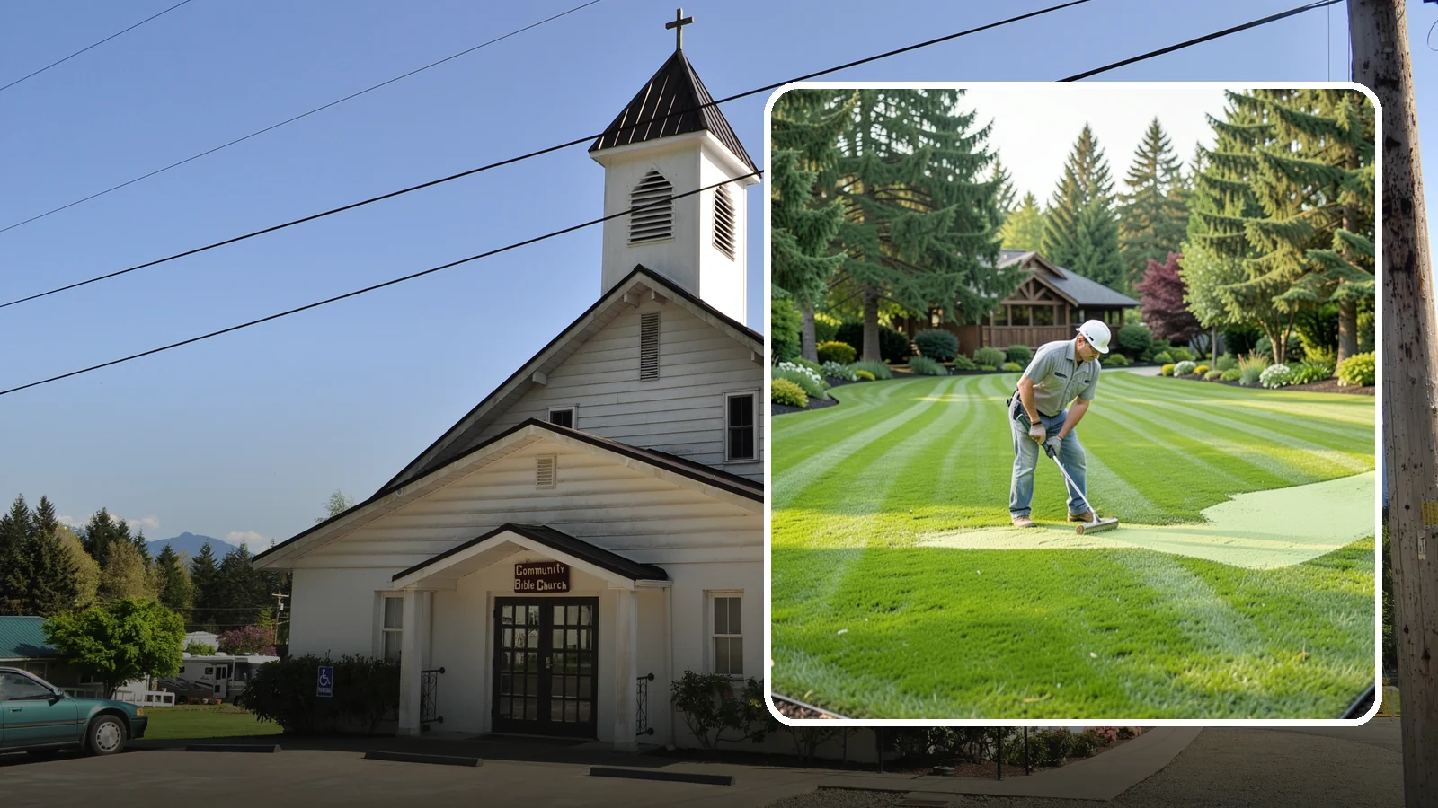Lawn Lime Treatment in Concrete, Skagit County, WA - Lime treatment that corrects acidic Northwest soil so your lawn thrives and moss retreats.