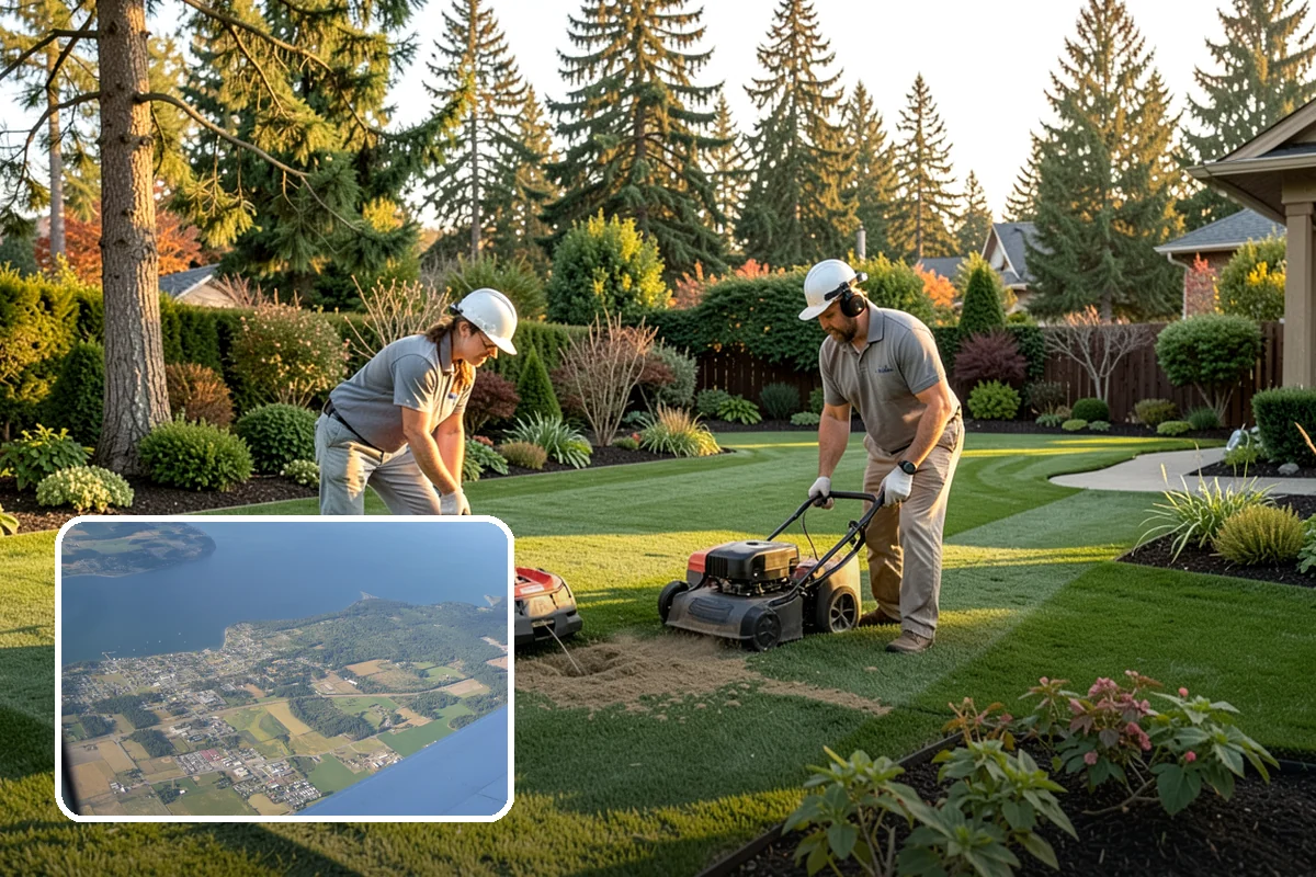 Lawn Lime Treatment in Coupeville, Island County, WA - Corrects acidic Northwest soil