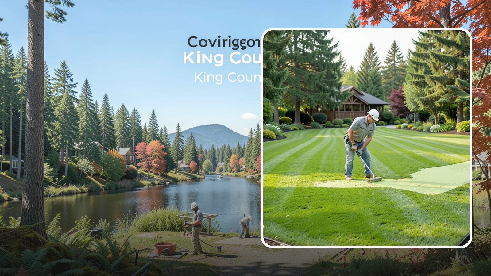 Lawn Lime Treatment in Covington, King County, WA - Lime treatment that corrects acidic Northwest soil so your lawn thrives and moss retreats.