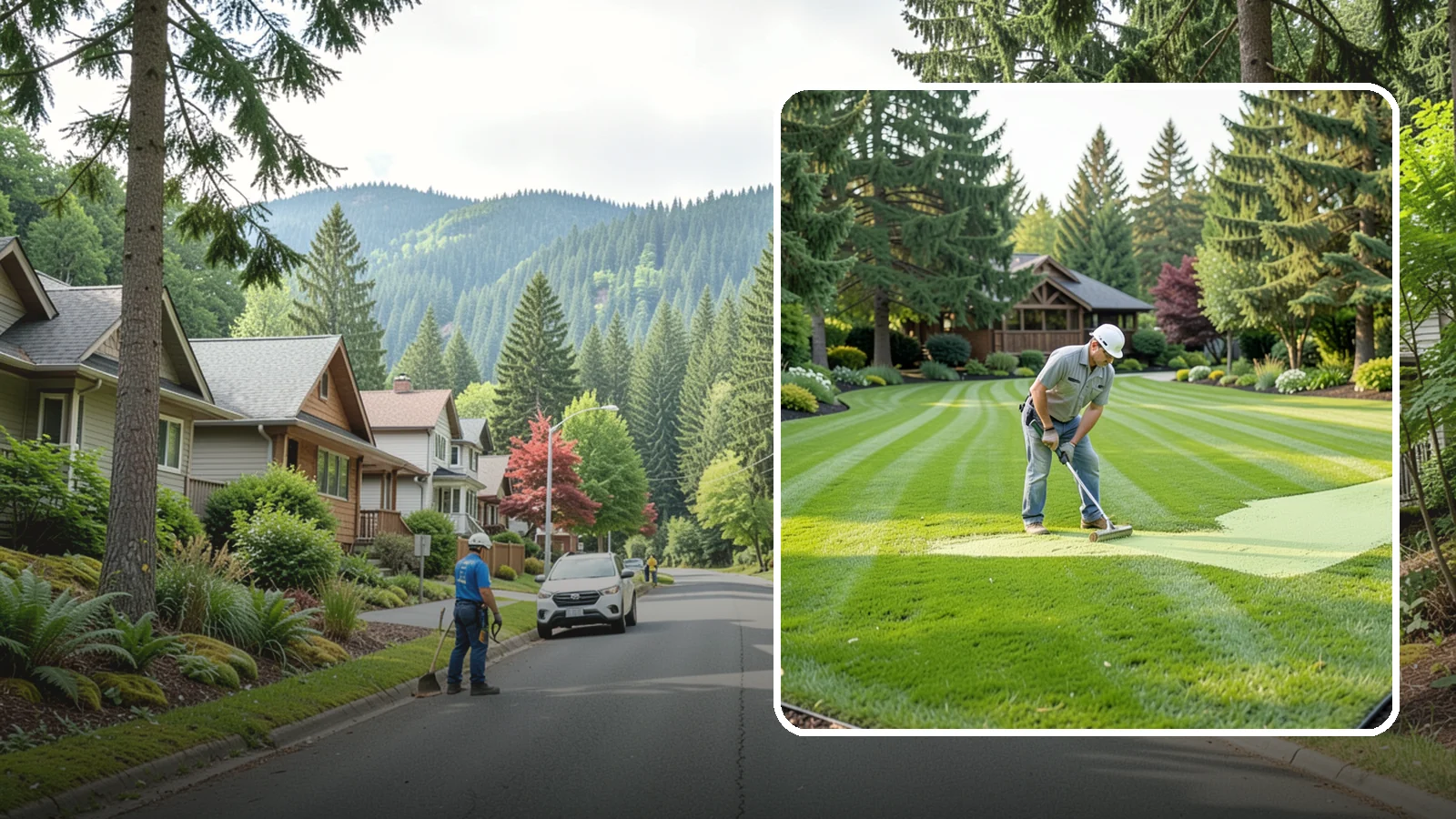 Lawn Lime Treatment in Darrington, Snohomish County, WA - Lime treatment that corrects acidic Northwest soil so your lawn thrives and moss retreats.
