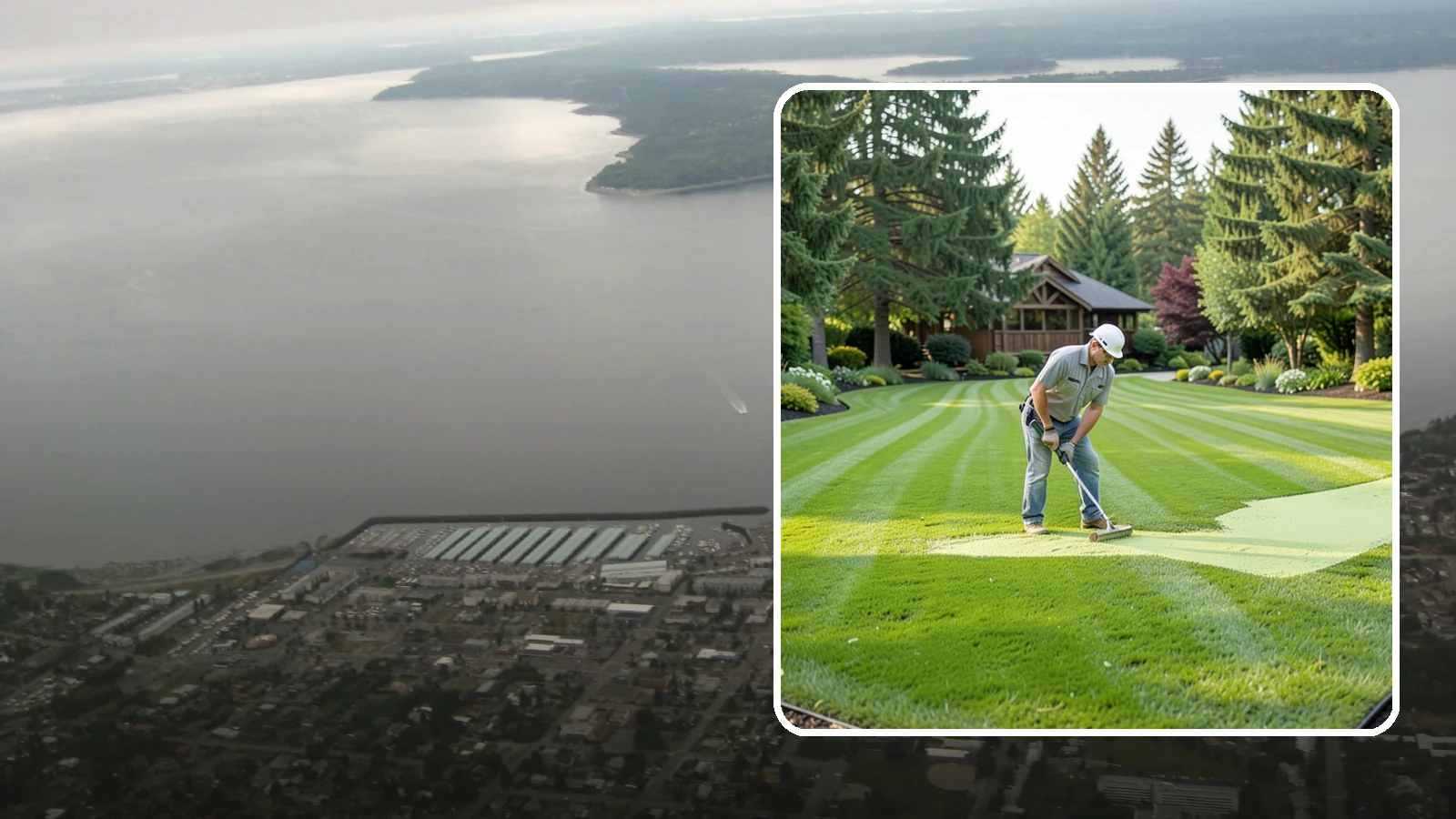 Lawn Lime Treatment in Des Moines, King County, WA - Lime treatment that corrects acidic Northwest soil so your lawn thrives and moss retreats.