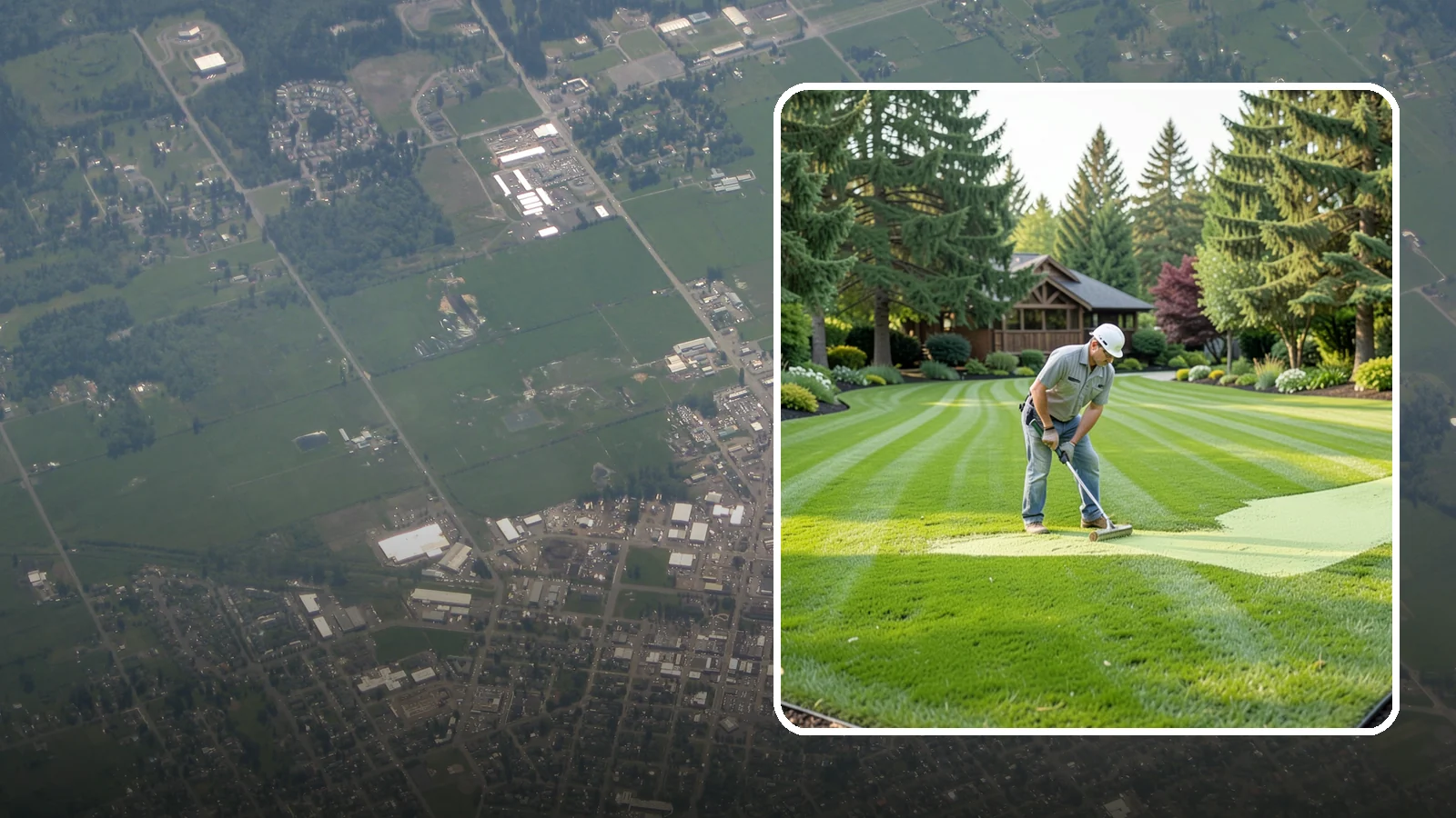 Lawn Lime Treatment in Enumclaw, King County, WA - Lime treatment that corrects acidic Northwest soil so your lawn thrives and moss retreats.