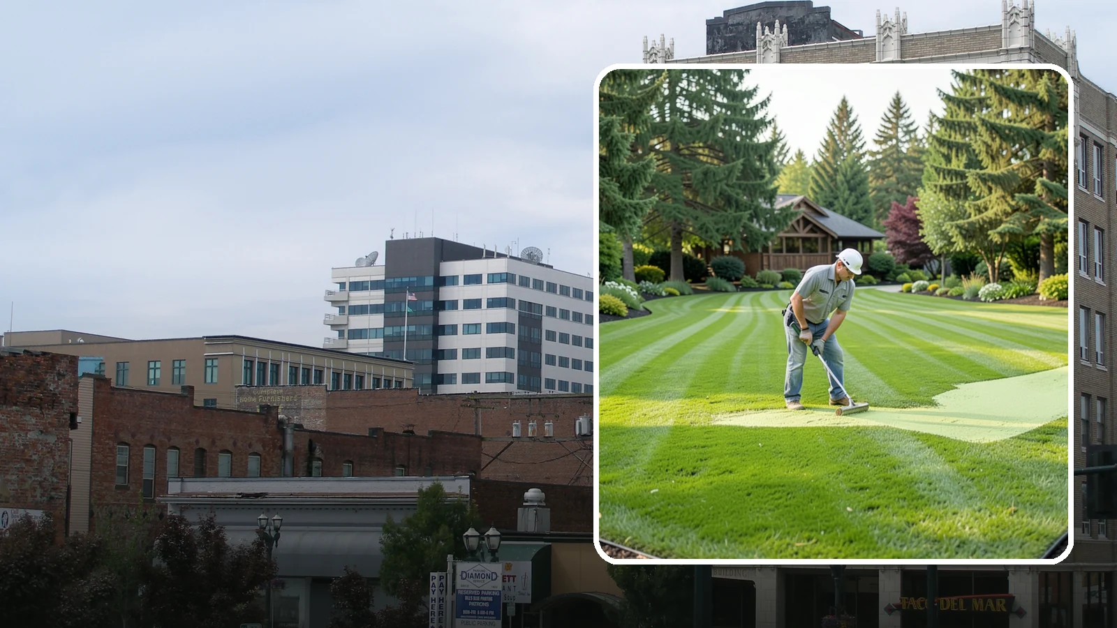 Lawn Lime Treatment in Everett, Snohomish County, WA - Lime treatment that corrects acidic Northwest soil so your lawn thrives and moss retreats.