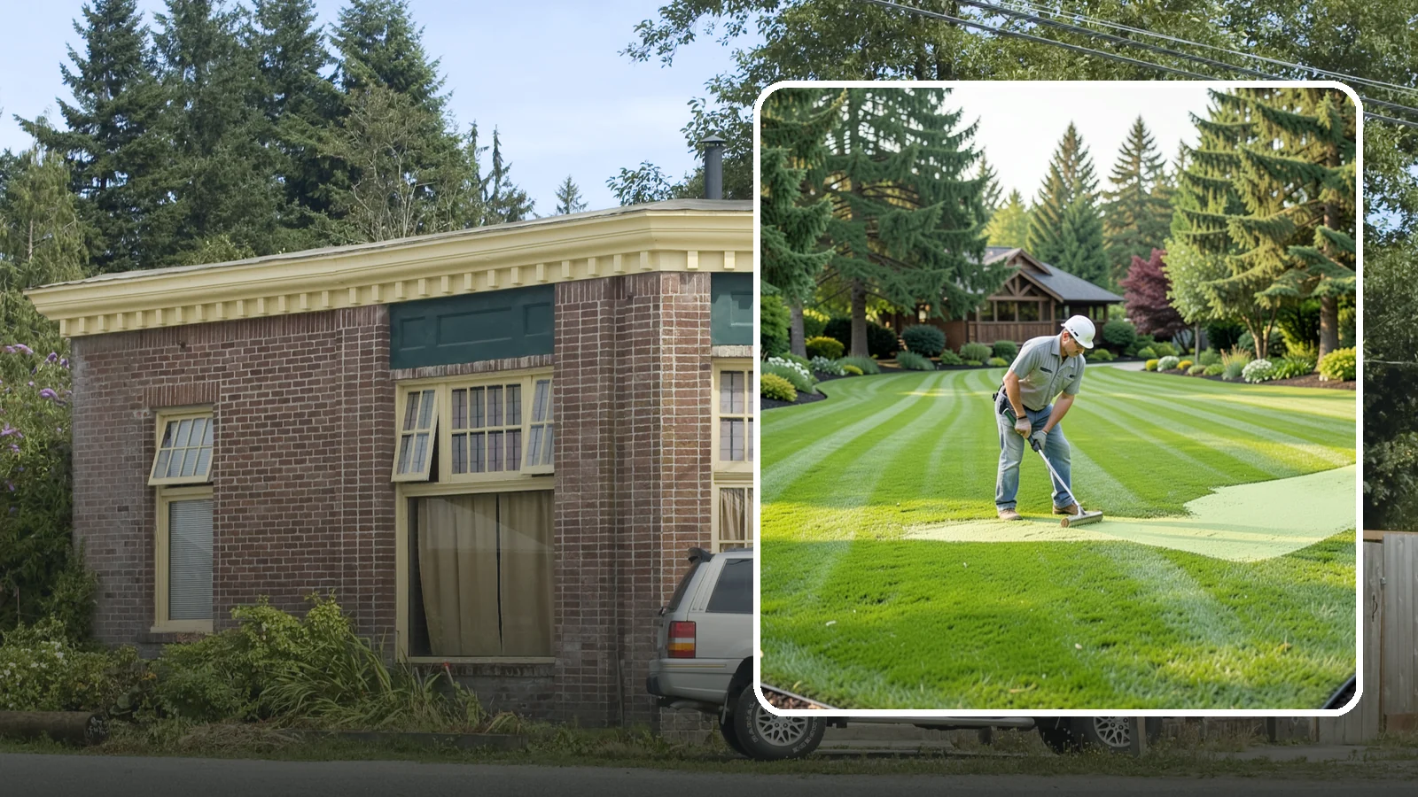 Lawn Lime Treatment in Hamilton, Skagit County, WA - Lime treatment that corrects acidic Northwest soil so your lawn thrives and moss retreats.