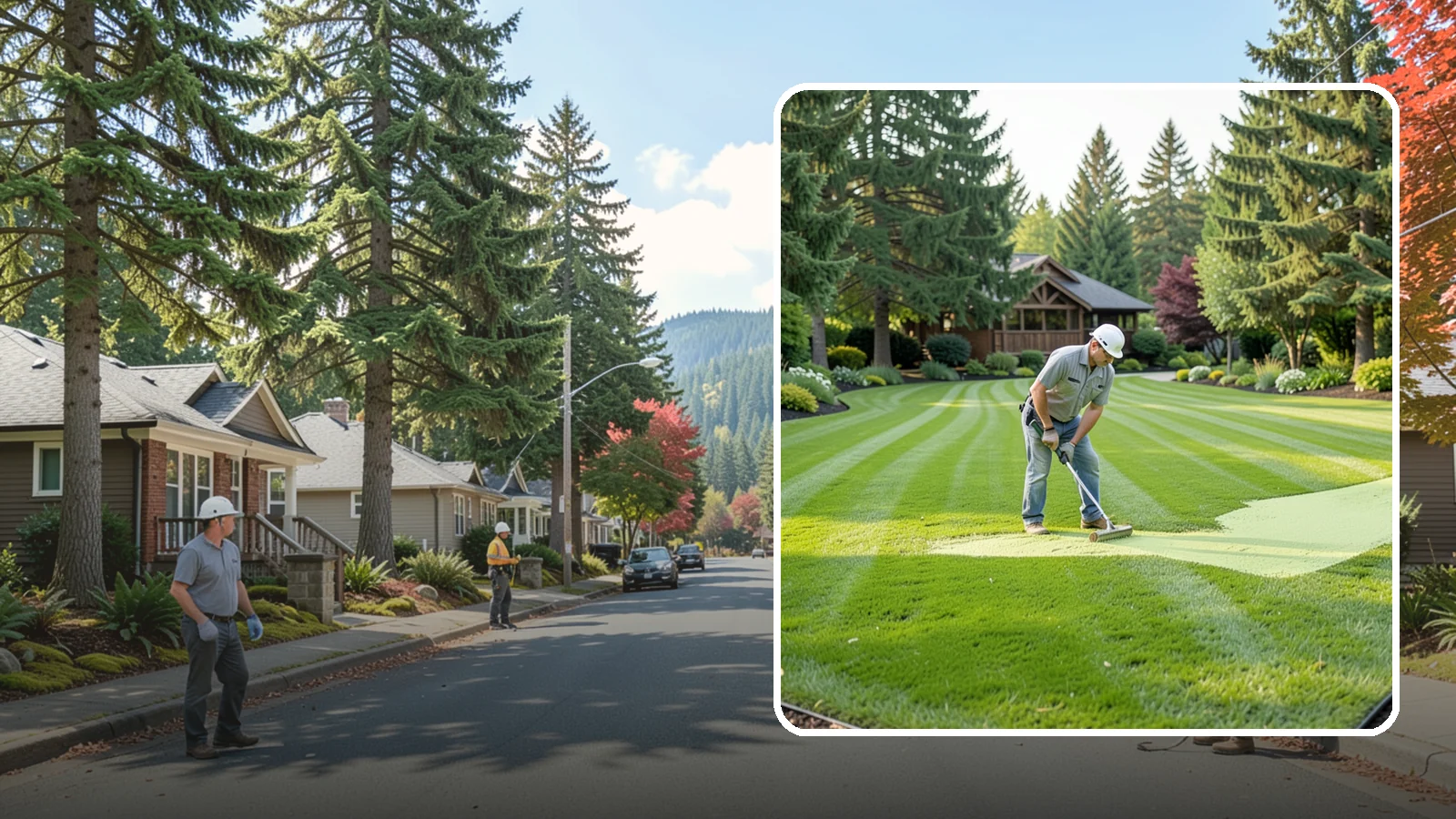 Lawn Lime Treatment in Hunts Point, King County, WA - Lime treatment that corrects acidic Northwest soil so your lawn thrives and moss retreats.