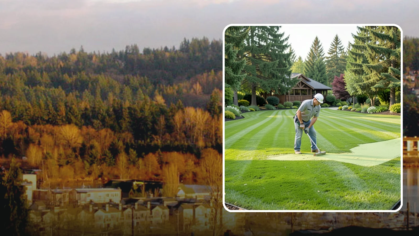 Lawn Lime Treatment in Kenmore, King County, WA - Lime treatment that corrects acidic Northwest soil so your lawn thrives and moss retreats.