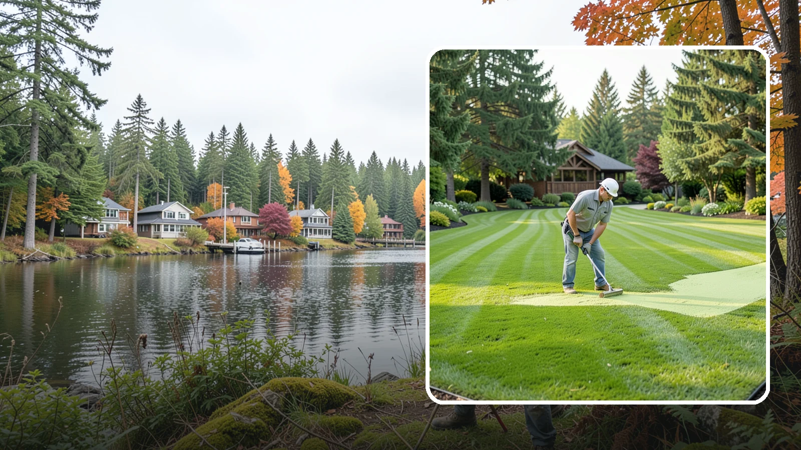Lawn Lime Treatment in La Conner, Skagit County, WA - Lime treatment that corrects acidic Northwest soil so your lawn thrives and moss retreats.