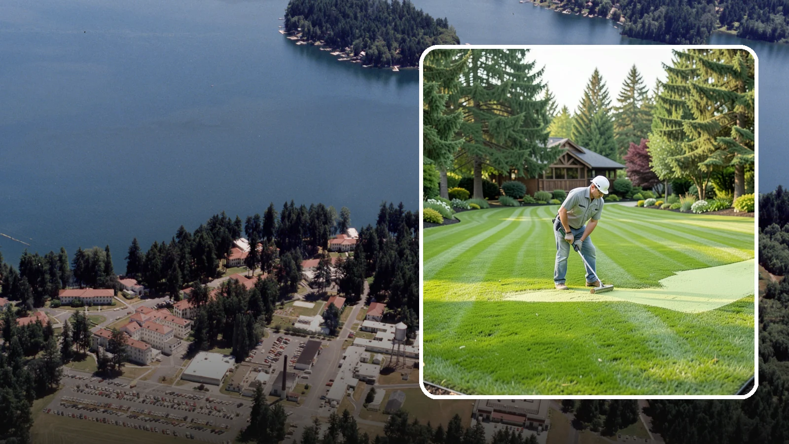 Lawn Lime Treatment in Lakewood, Pierce County, WA - Lime treatment that corrects acidic Northwest soil so your lawn thrives and moss retreats.