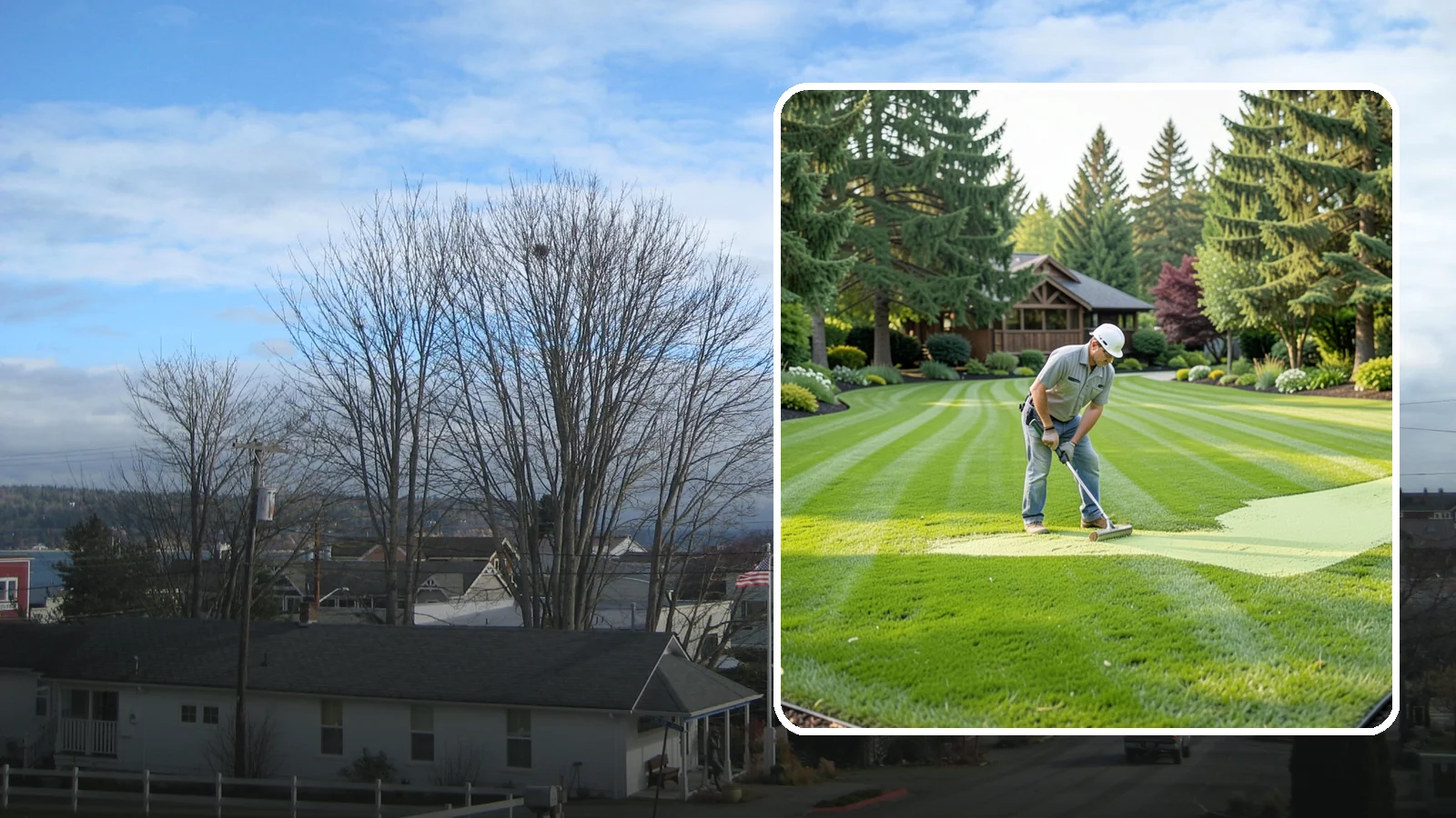 Lawn Lime Treatment in Langley, Island County, WA - Lime treatment that corrects acidic Northwest soil so your lawn thrives and moss retreats.