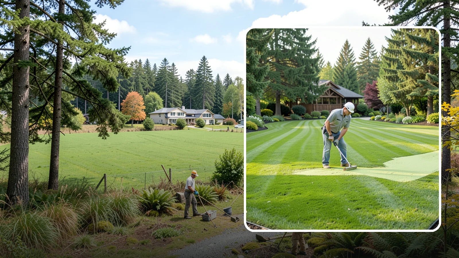 Lawn Lime Treatment in Lyman, Skagit County, WA - Lime treatment that corrects acidic Northwest soil so your lawn thrives and moss retreats.