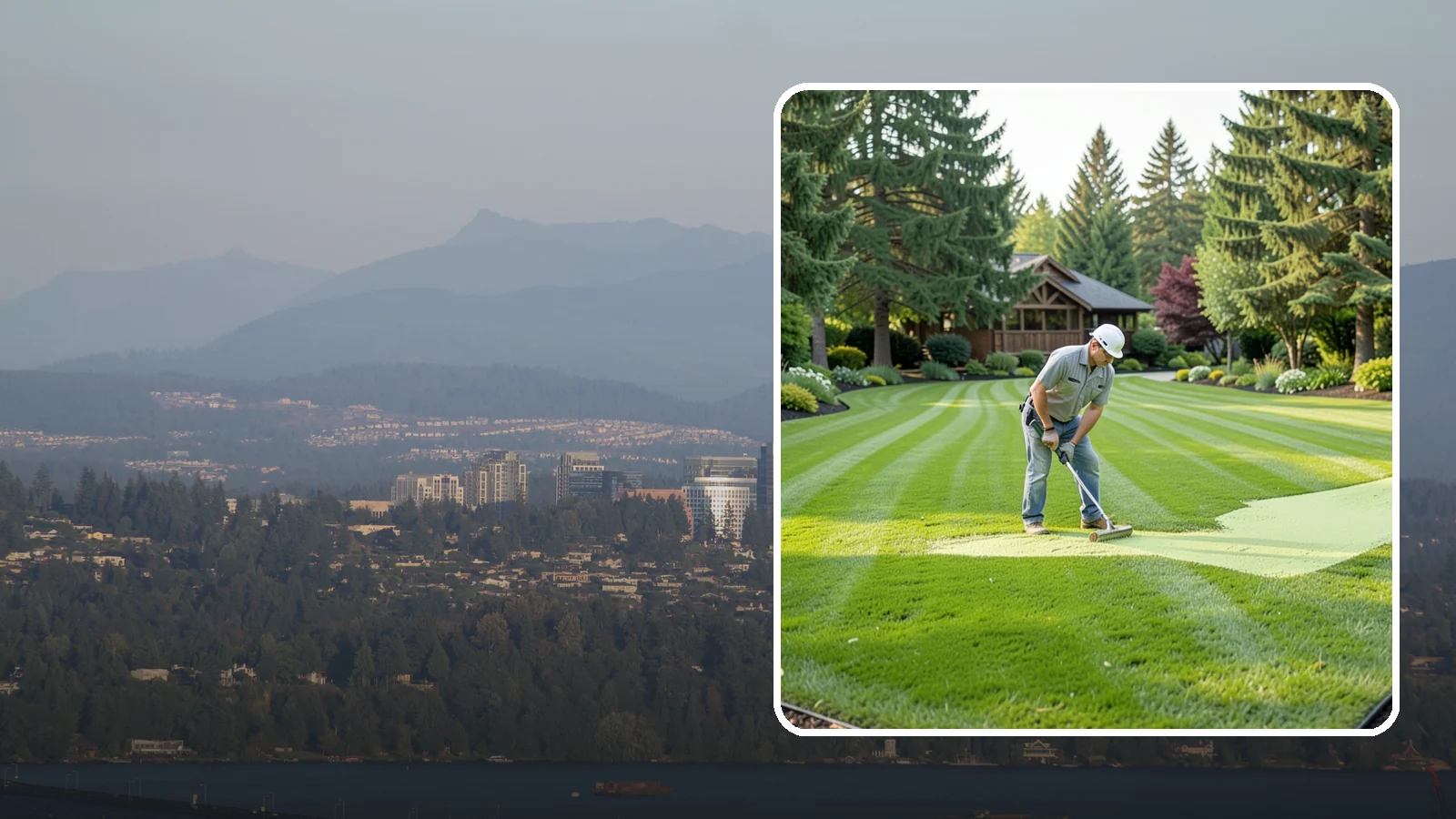 Lawn Lime Treatment in Medina, King County, WA - Lime treatment that corrects acidic Northwest soil so your lawn thrives and moss retreats.