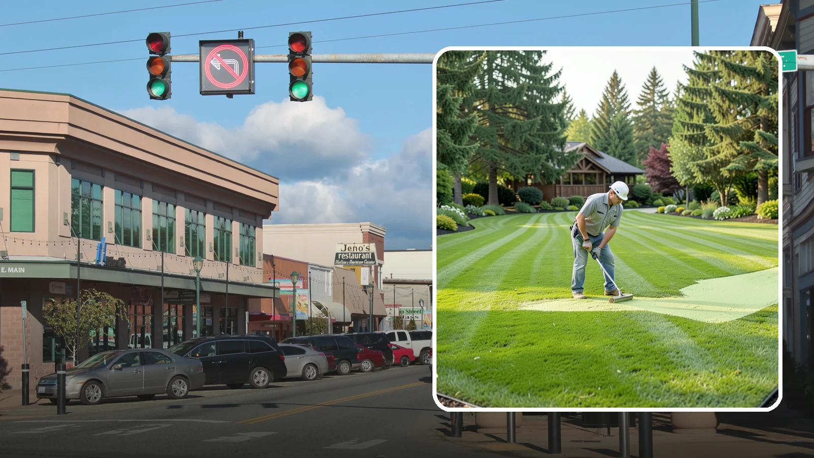 Lawn Lime Treatment in Monroe, Snohomish County, WA - Lime treatment that corrects acidic Northwest soil so your lawn thrives and moss retreats.