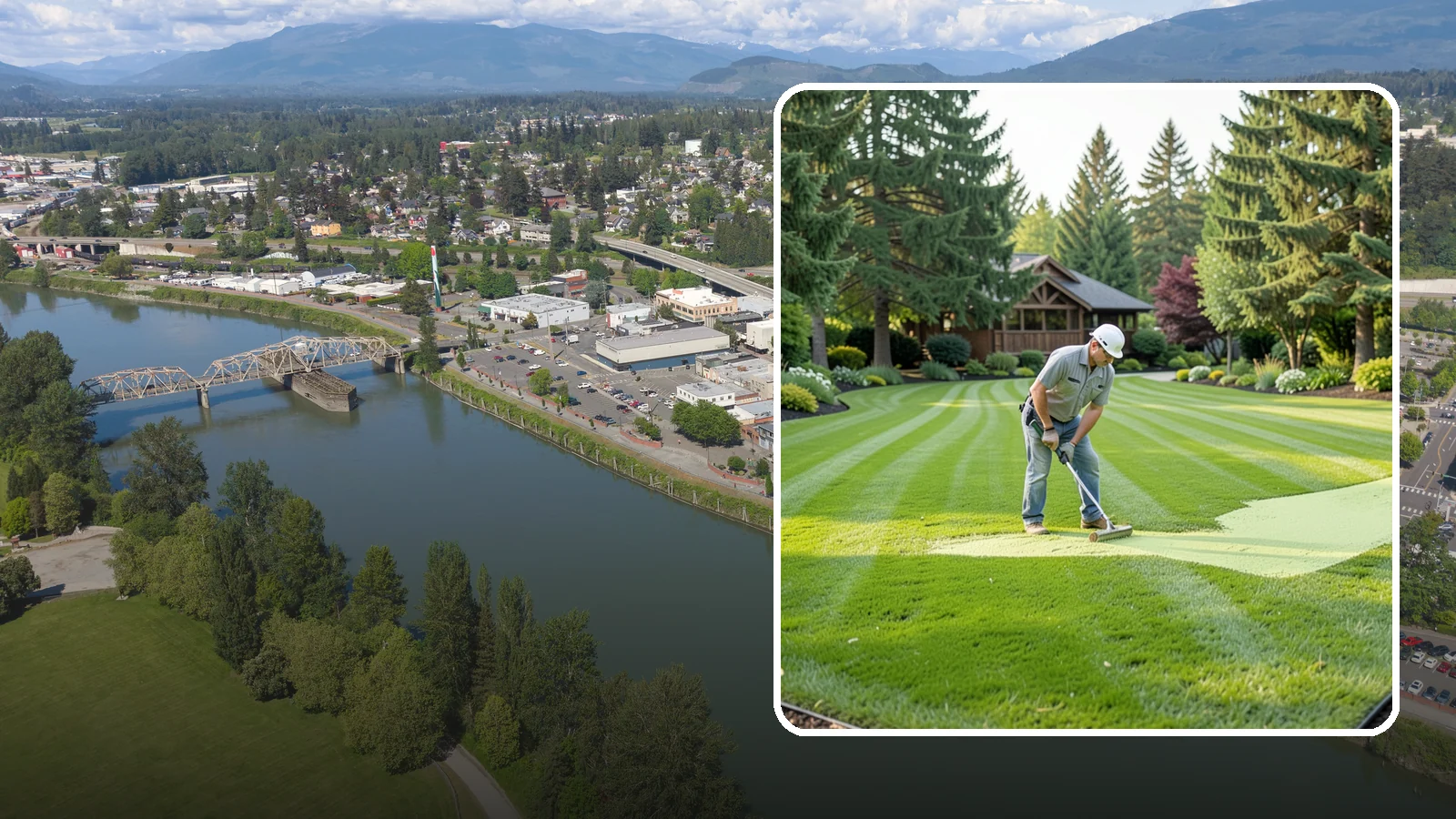 Lawn Lime Treatment in Mount Vernon, Skagit County, WA - Lime treatment that corrects acidic Northwest soil so your lawn thrives and moss retreats.