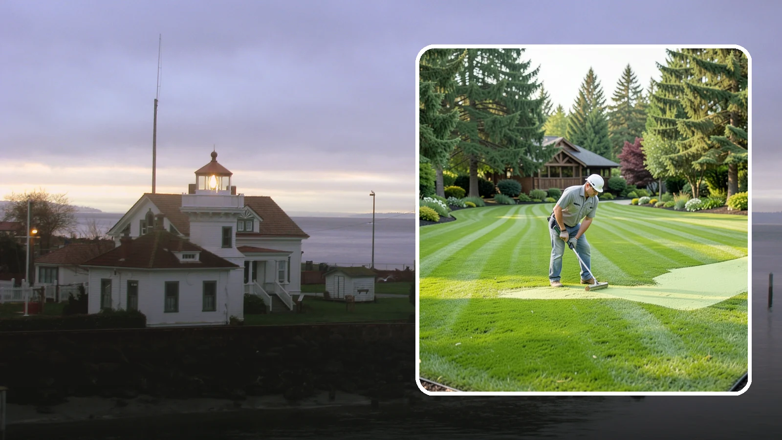 Lawn Lime Treatment in Mukilteo, Snohomish County, WA - Lime treatment that corrects acidic Northwest soil so your lawn thrives and moss retreats.