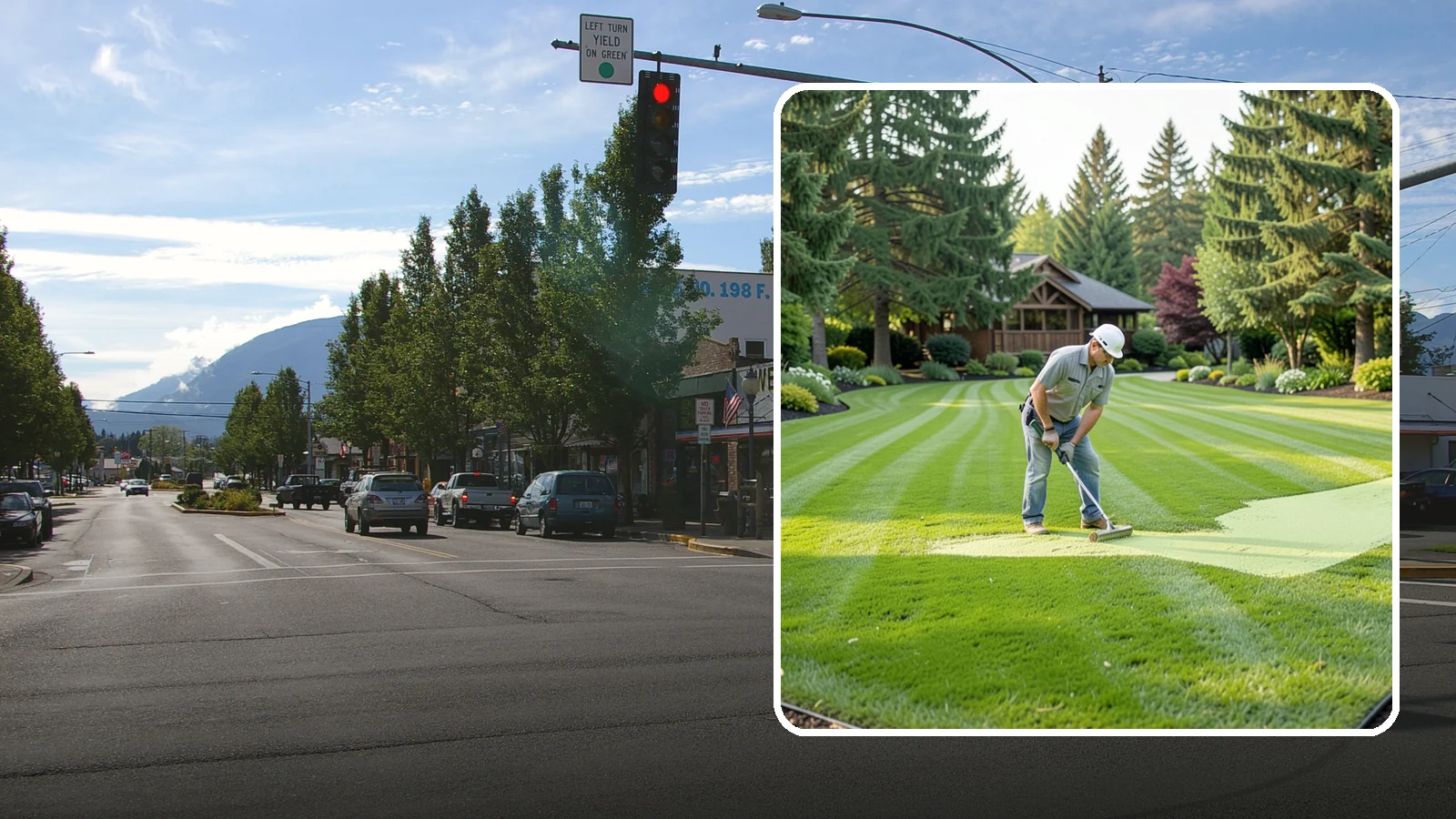 Lawn Lime Treatment in North Bend, King County, WA - Lime treatment that corrects acidic Northwest soil so your lawn thrives and moss retreats.