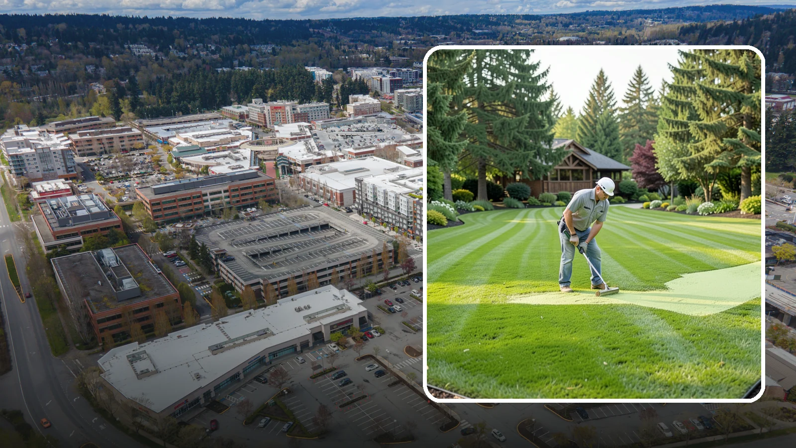 Lawn Lime Treatment in Redmond, King County, WA - Lime treatment that corrects acidic Northwest soil so your lawn thrives and moss retreats.