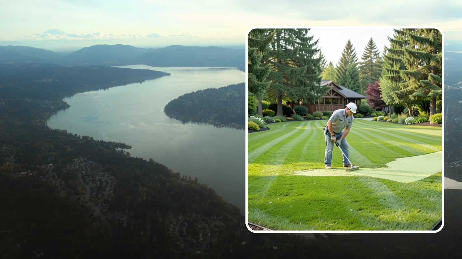 Lawn Lime Treatment in Sammamish, King County, WA - Lime treatment that corrects acidic Northwest soil so your lawn thrives and moss retreats.