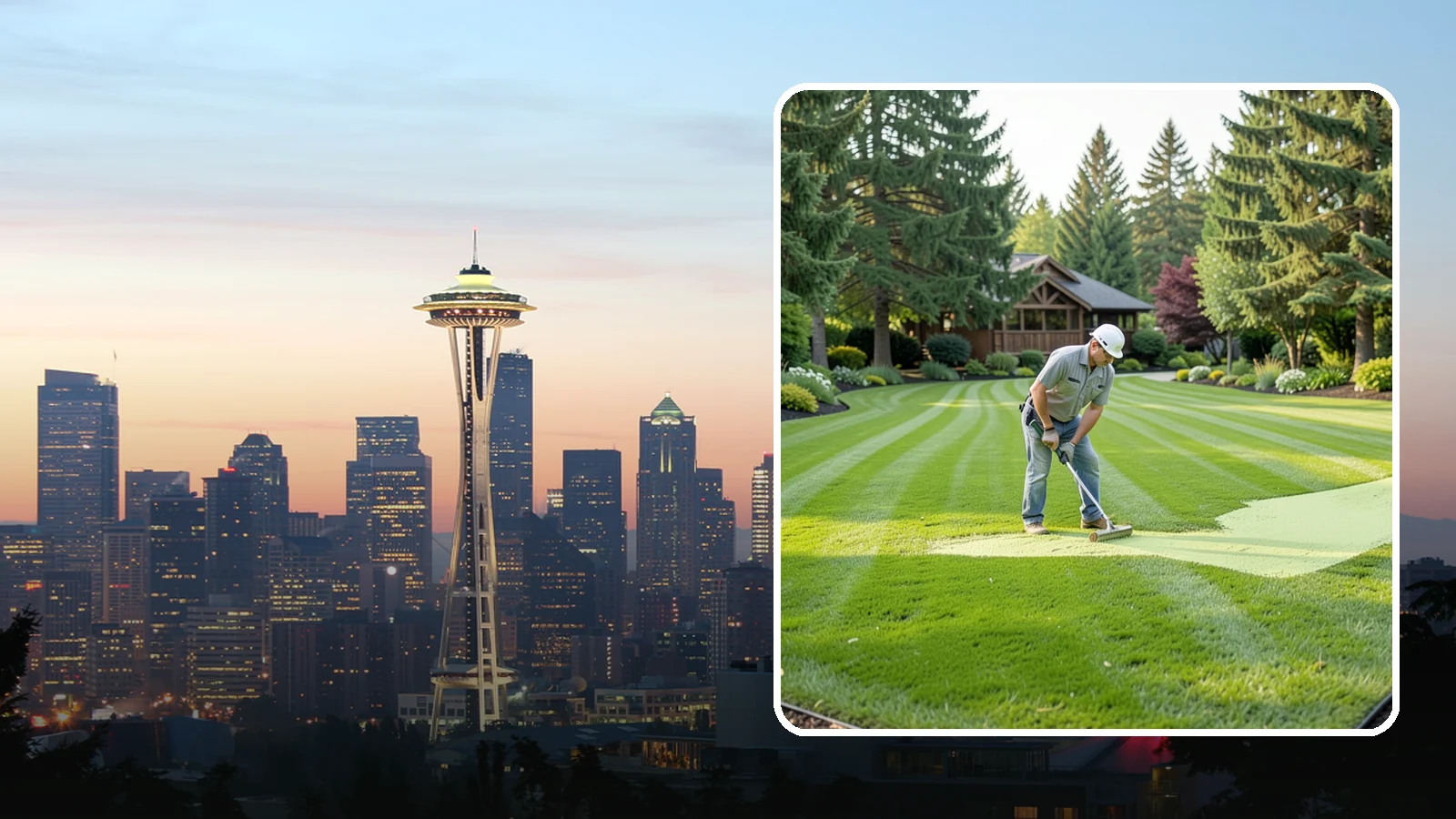 Lawn Lime Treatment in Seattle, King County, WA - Lime treatment that corrects acidic Northwest soil so your lawn thrives and moss retreats.
