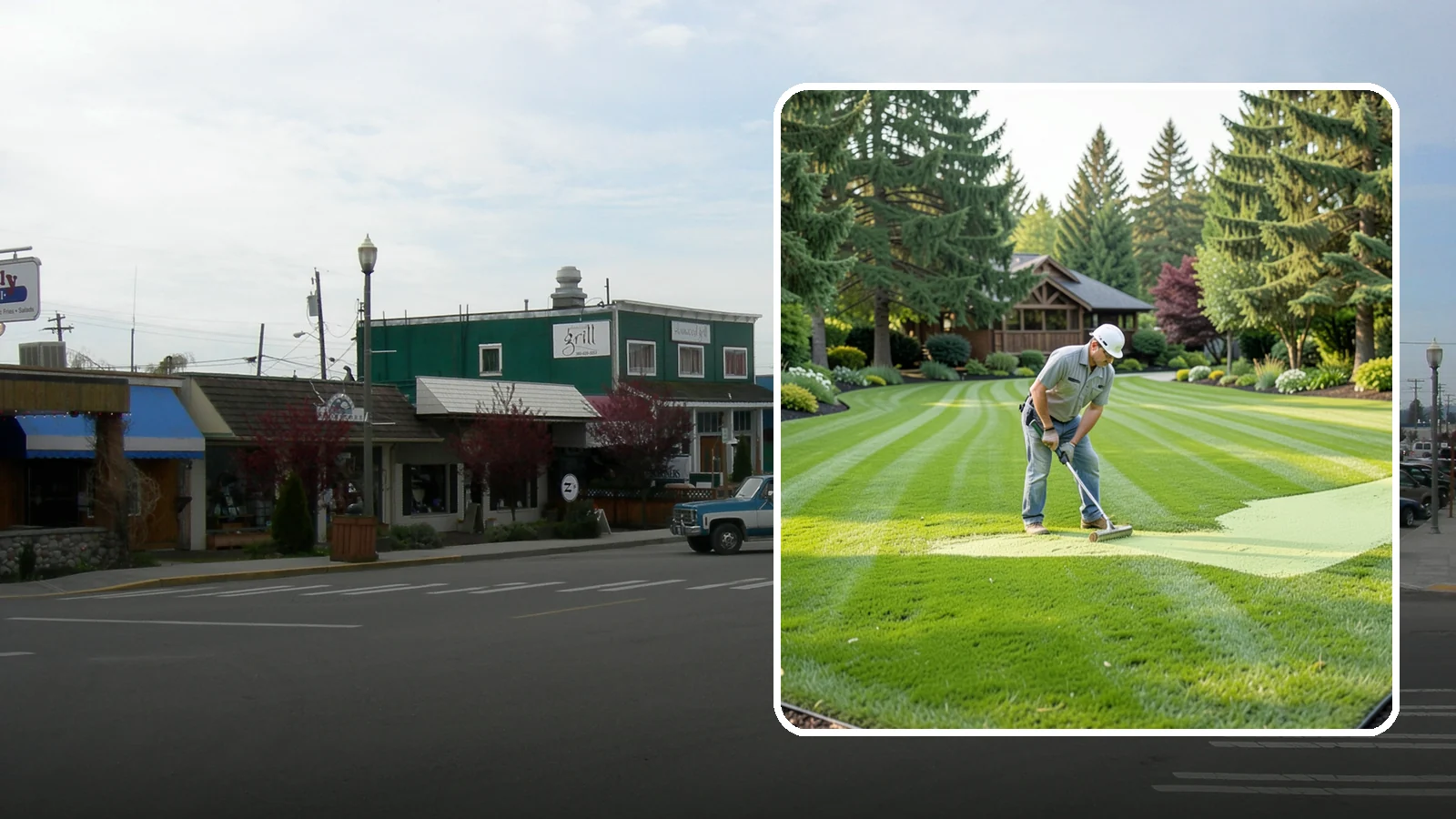 Lawn Lime Treatment in Stanwood, Snohomish County, WA - Lime treatment that corrects acidic Northwest soil so your lawn thrives and moss retreats.