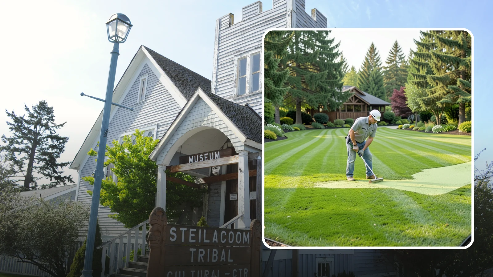 Lawn Lime Treatment in Steilacoom, Pierce County, WA - Lime treatment that corrects acidic Northwest soil so your lawn thrives and moss retreats.