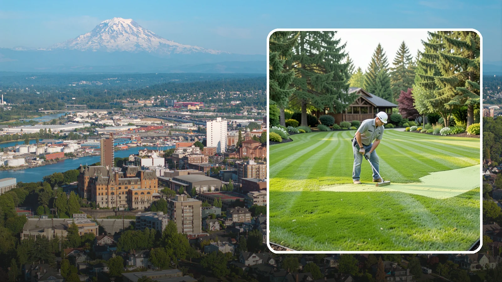 Lawn Lime Treatment in Tacoma, Pierce County, WA - Lime treatment that corrects acidic Northwest soil so your lawn thrives and moss retreats.