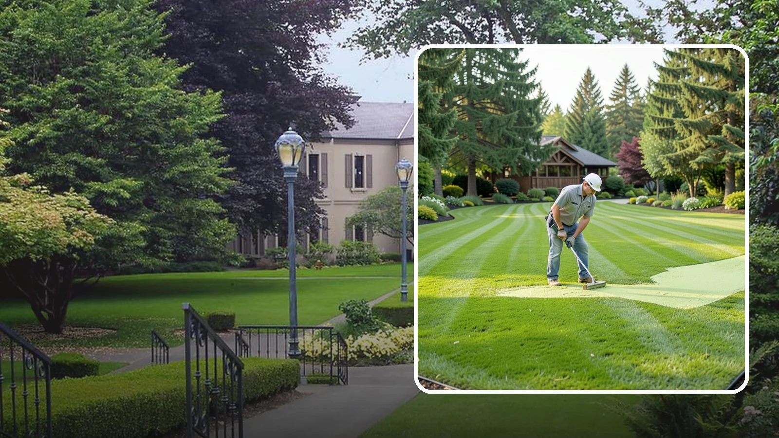 Lawn Lime Treatment in Woodinville, King County, WA - Lime treatment that corrects acidic Northwest soil so your lawn thrives and moss retreats.