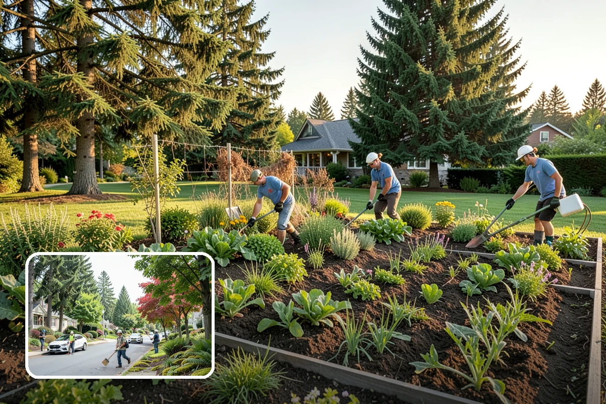 Lawn Maintenance in Beaux Arts Village, King County, WA - One dependable crew for all routine lawn care