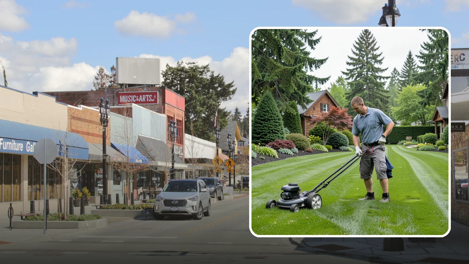 Lawn Maintenance in Bothell, King County, WA - Complete lawn maintenance that keeps your yard mowed, edged, and healthy on a regular schedule.