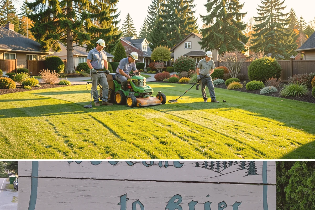 Lawn Maintenance in Brier, Snohomish County, WA - Weekly or bi-weekly through the growing season