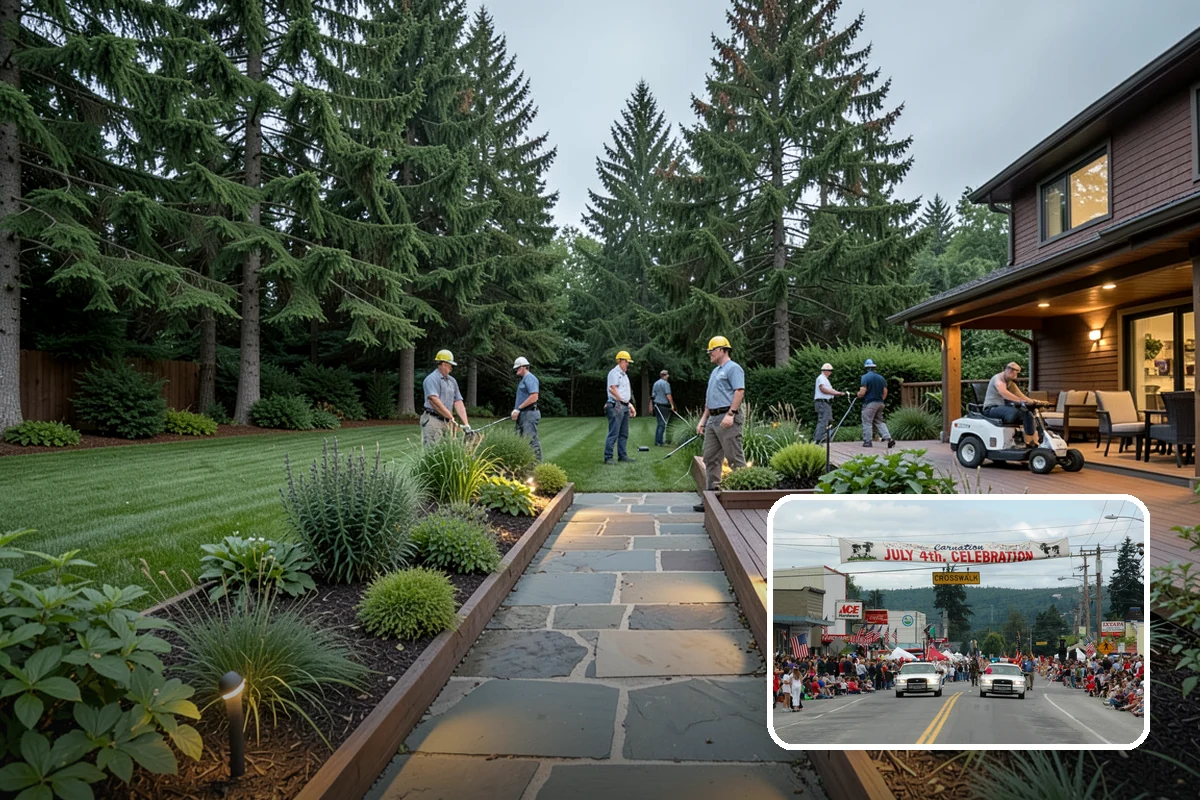 Lawn Maintenance in Carnation, King County, WA - One dependable crew for all routine lawn care