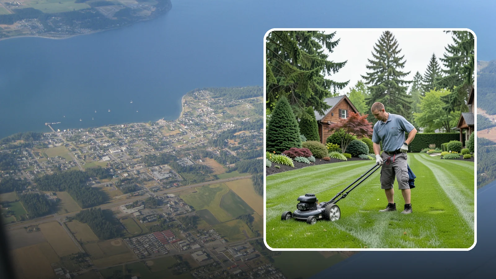 Lawn Maintenance in Coupeville, Island County, WA - Complete lawn maintenance that keeps your yard mowed, edged, and healthy on a regular schedule.