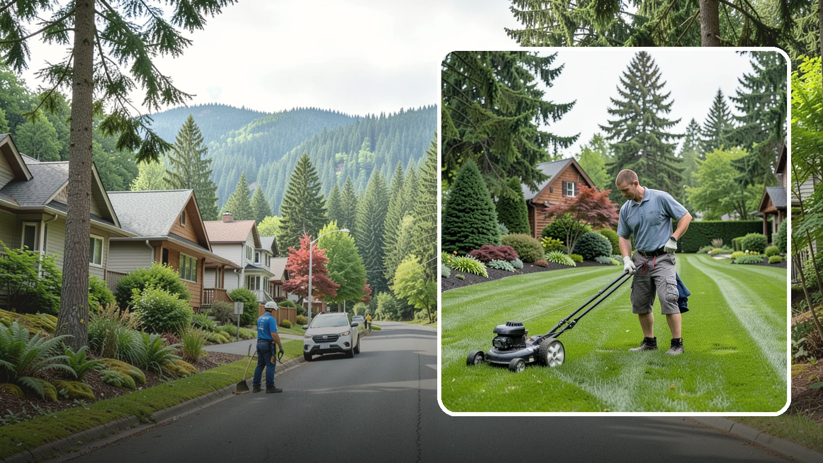 Lawn Maintenance in Darrington, Snohomish County, WA - Complete lawn maintenance that keeps your yard mowed, edged, and healthy on a regular schedule.