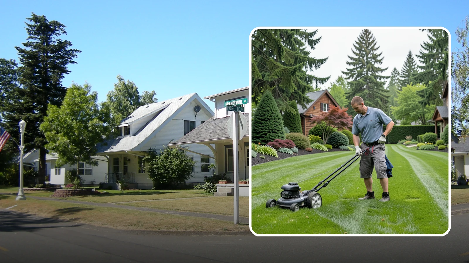Lawn Maintenance in DuPont, Pierce County, WA - Complete lawn maintenance that keeps your yard mowed, edged, and healthy on a regular schedule.