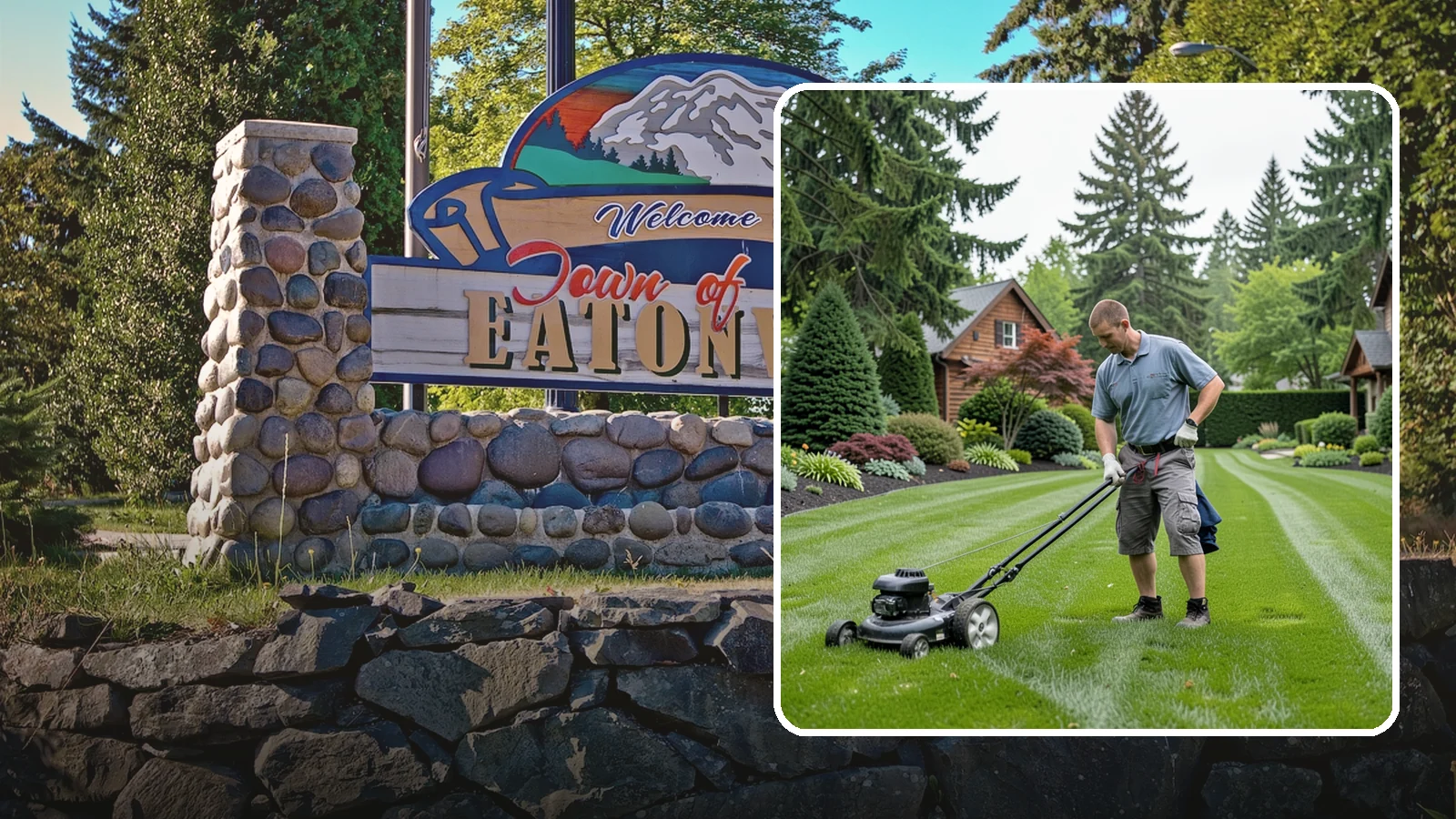 Lawn Maintenance in Eatonville, Pierce County, WA - Complete lawn maintenance that keeps your yard mowed, edged, and healthy on a regular schedule.