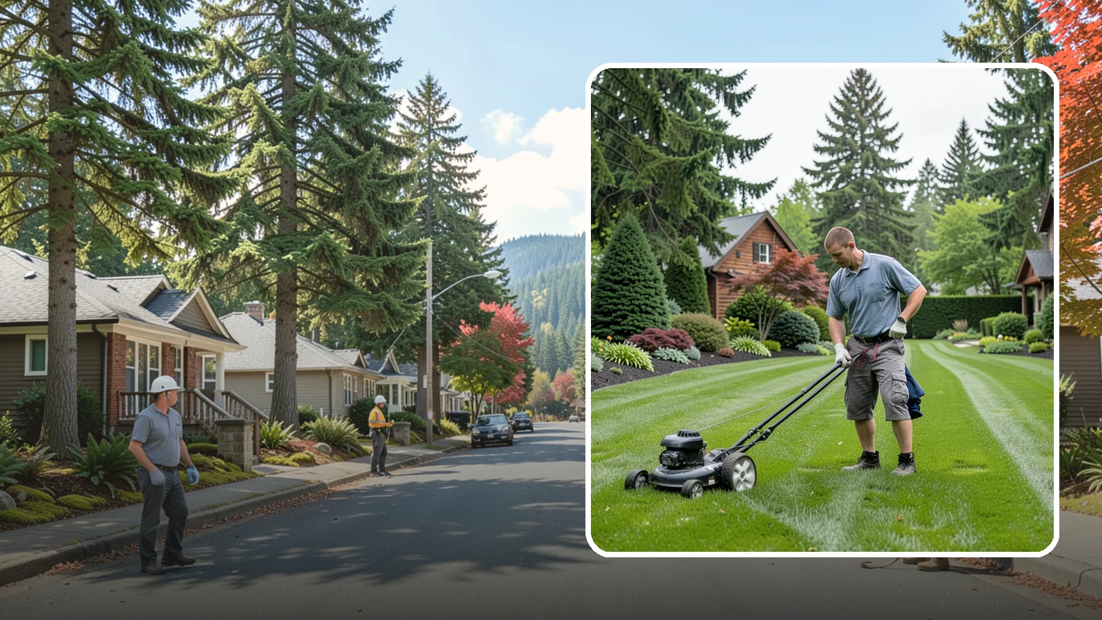 Lawn Maintenance in Hunts Point, King County, WA - Complete lawn maintenance that keeps your yard mowed, edged, and healthy on a regular schedule.