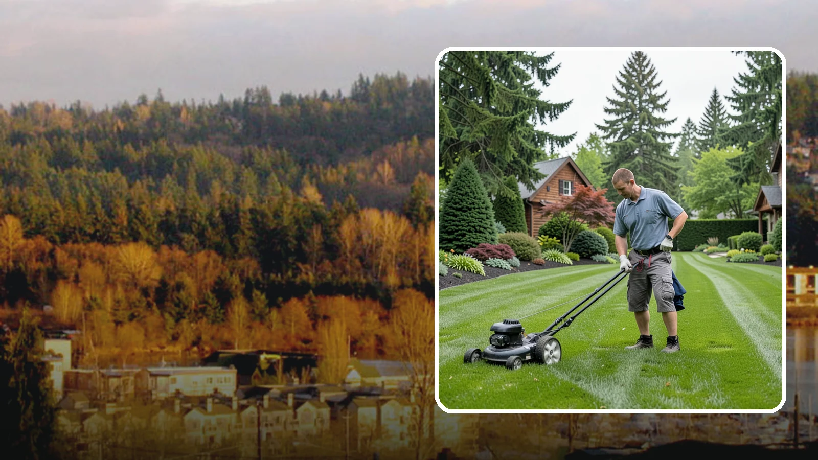 Lawn Maintenance in Kenmore, King County, WA - Complete lawn maintenance that keeps your yard mowed, edged, and healthy on a regular schedule.