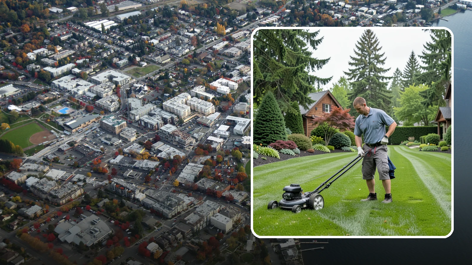 Lawn Maintenance in Kirkland, King County, WA - Complete lawn maintenance that keeps your yard mowed, edged, and healthy on a regular schedule.