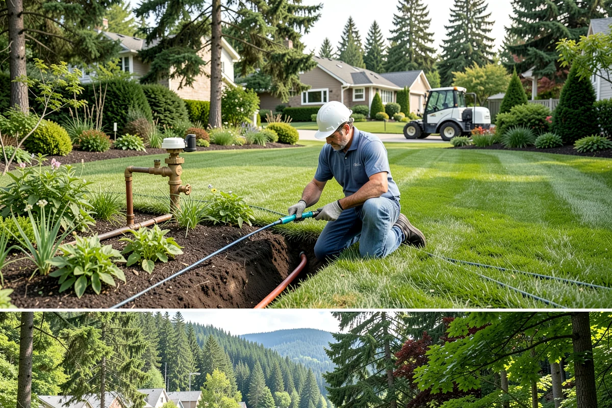 Lawn Maintenance in Lake Forest Park, King County, WA - Weekly or bi-weekly through the growing season