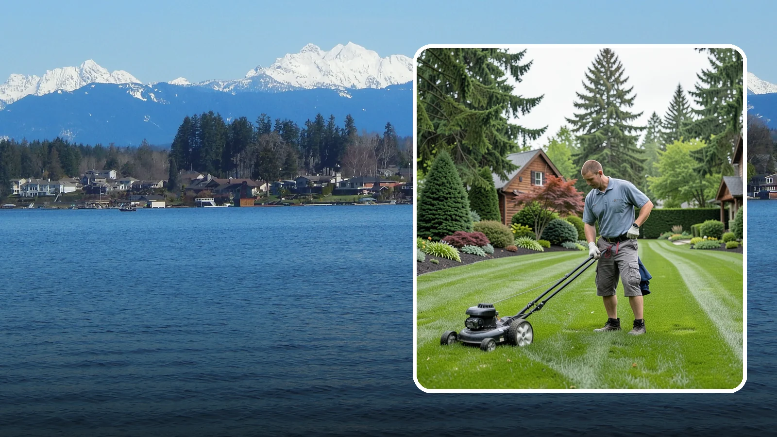Lawn Maintenance in Lake Stevens, Snohomish County, WA - Complete lawn maintenance that keeps your yard mowed, edged, and healthy on a regular schedule.