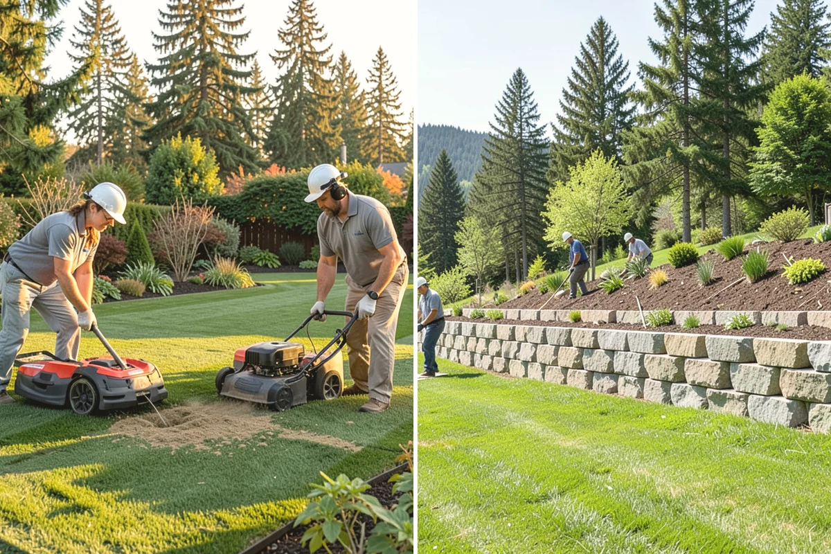 Lawn Maintenance in Lake Stevens, Snohomish County, WA - Set a maintenance schedule and scope