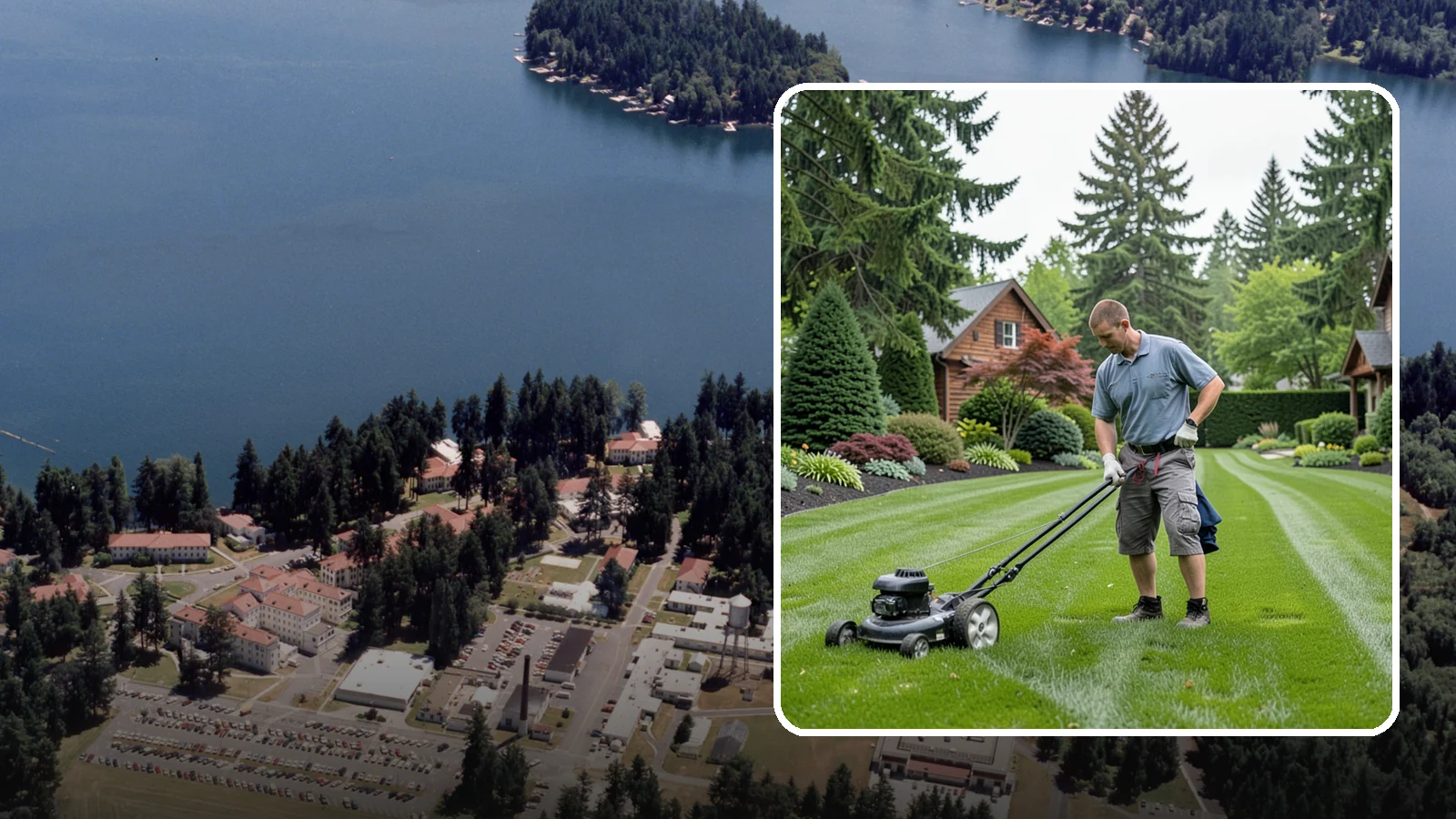 Lawn Maintenance in Lakewood, Pierce County, WA - Complete lawn maintenance that keeps your yard mowed, edged, and healthy on a regular schedule.