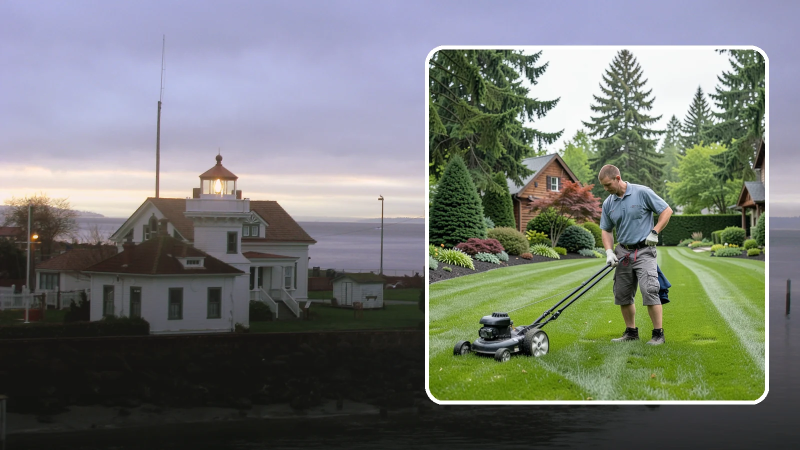 Lawn Maintenance in Mukilteo, Snohomish County, WA - Complete lawn maintenance that keeps your yard mowed, edged, and healthy on a regular schedule.