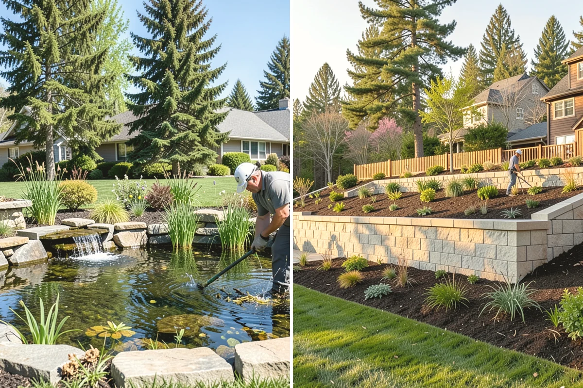 Lawn Maintenance in North Bend, King County, WA - Set a maintenance schedule and scope