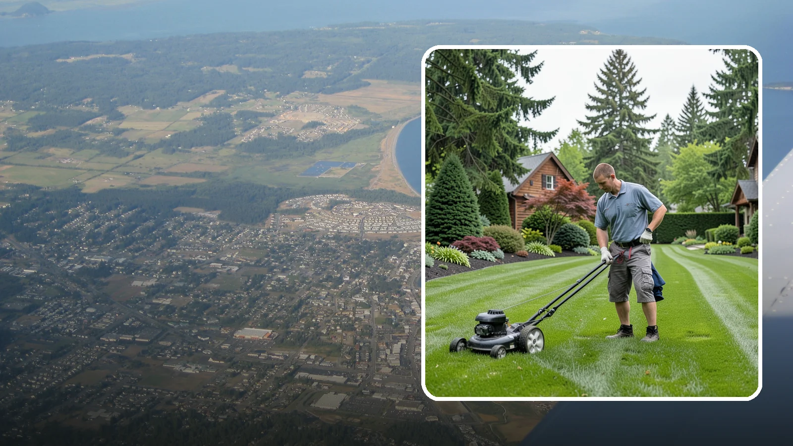 Lawn Maintenance in Oak Harbor, Island County, WA - Complete lawn maintenance that keeps your yard mowed, edged, and healthy on a regular schedule.