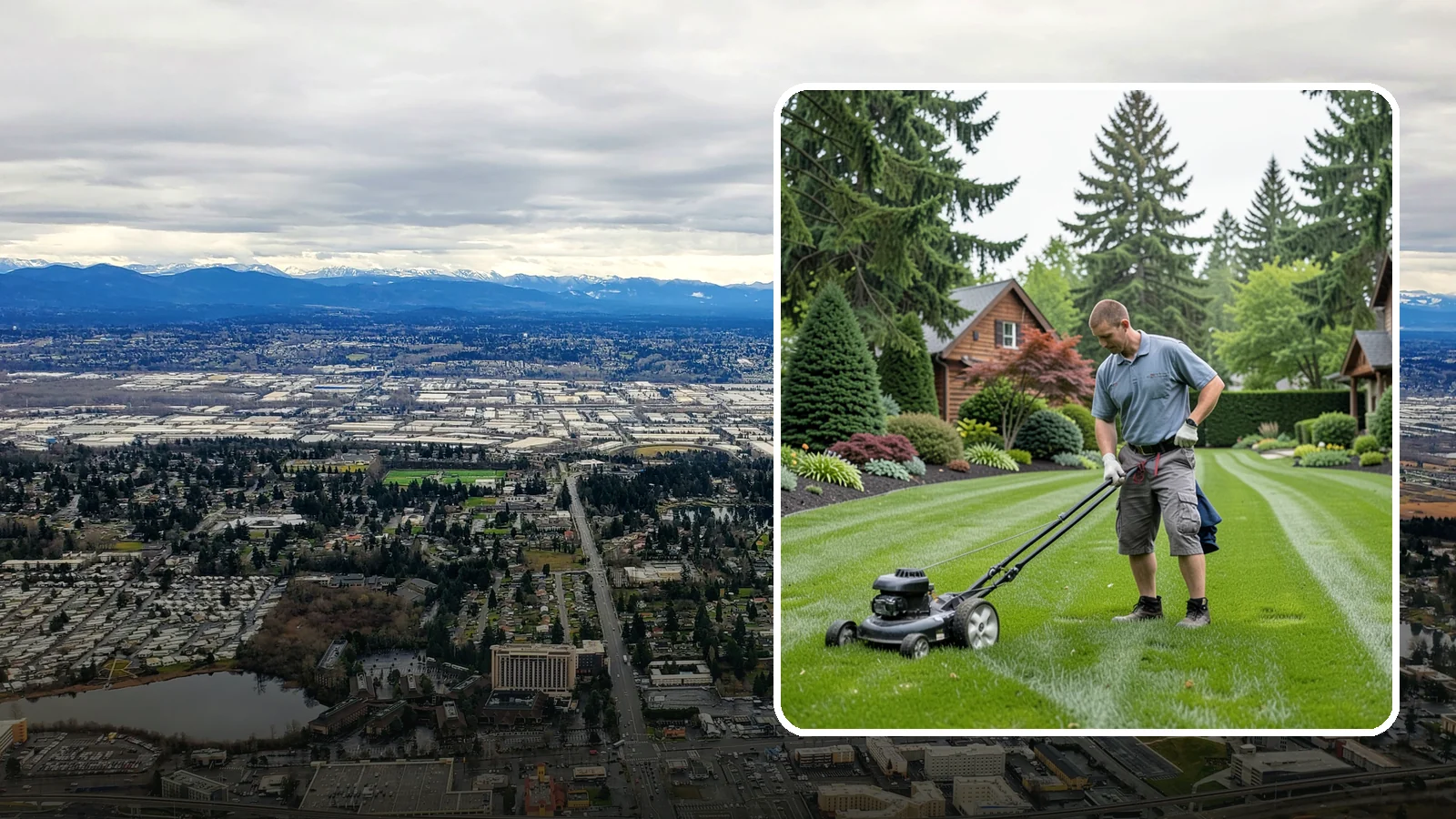 Lawn Maintenance in SeaTac, King County, WA - Complete lawn maintenance that keeps your yard mowed, edged, and healthy on a regular schedule.