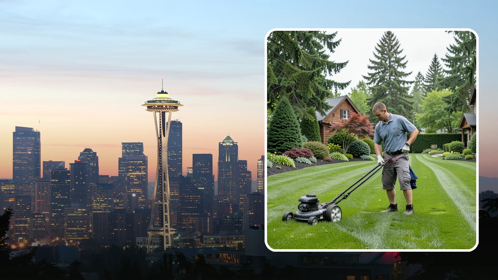 Lawn Maintenance in Seattle, King County, WA - Complete lawn maintenance that keeps your yard mowed, edged, and healthy on a regular schedule.